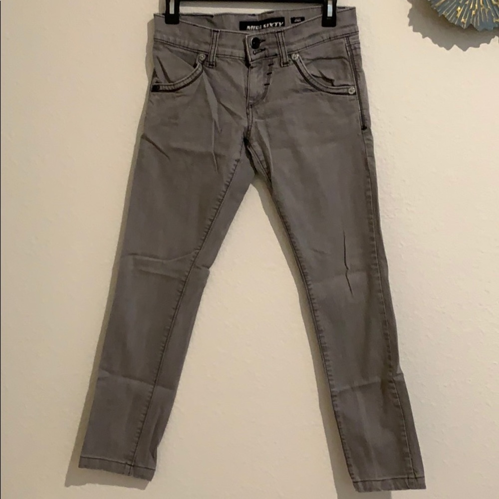 Miss sixty light grey women denim jeans size 27 x28
